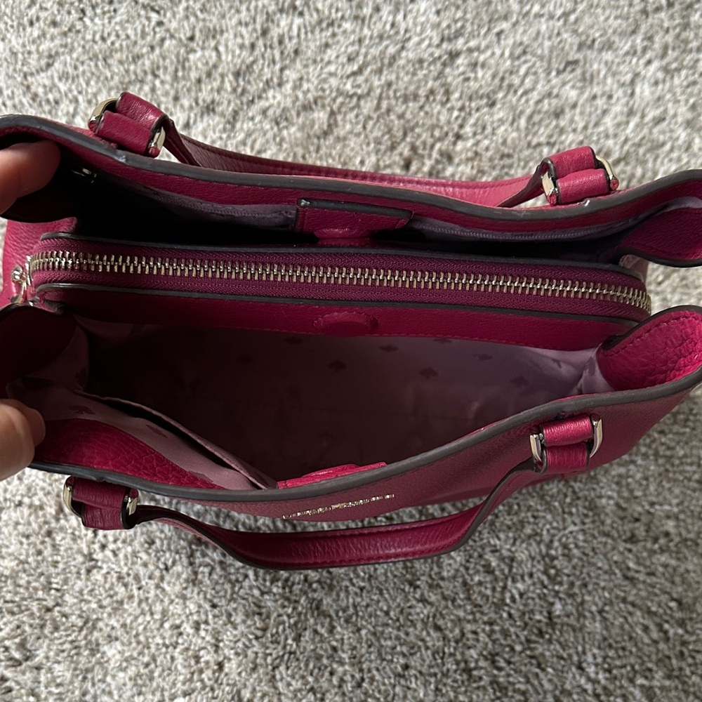 Kate Spade Pink Leather Satchel Bag - Picture 2 of 9